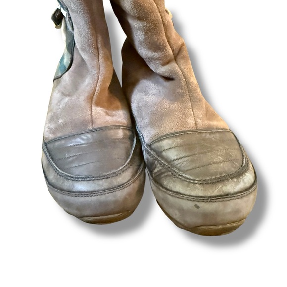 Sorel Suka II Shearling Winter Boots Women’s Size 9.5‎ Brown Suede Toggle Side - Picture 3 of 8